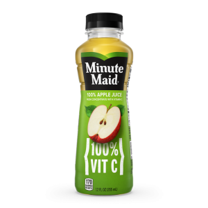 Minute Maid Apple Juice, 12 Oz, Pack Of 24
