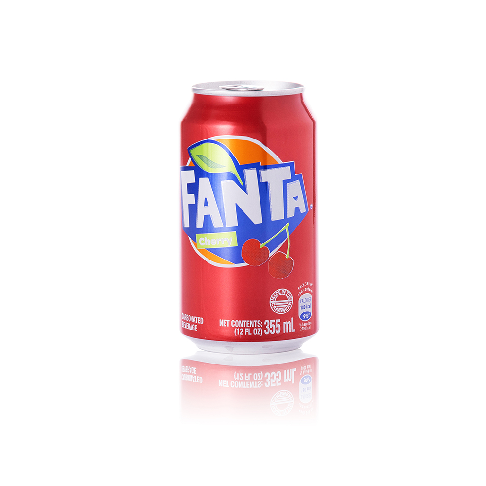 Fanta Fruit Punch Can, 12oz, Pack of 12