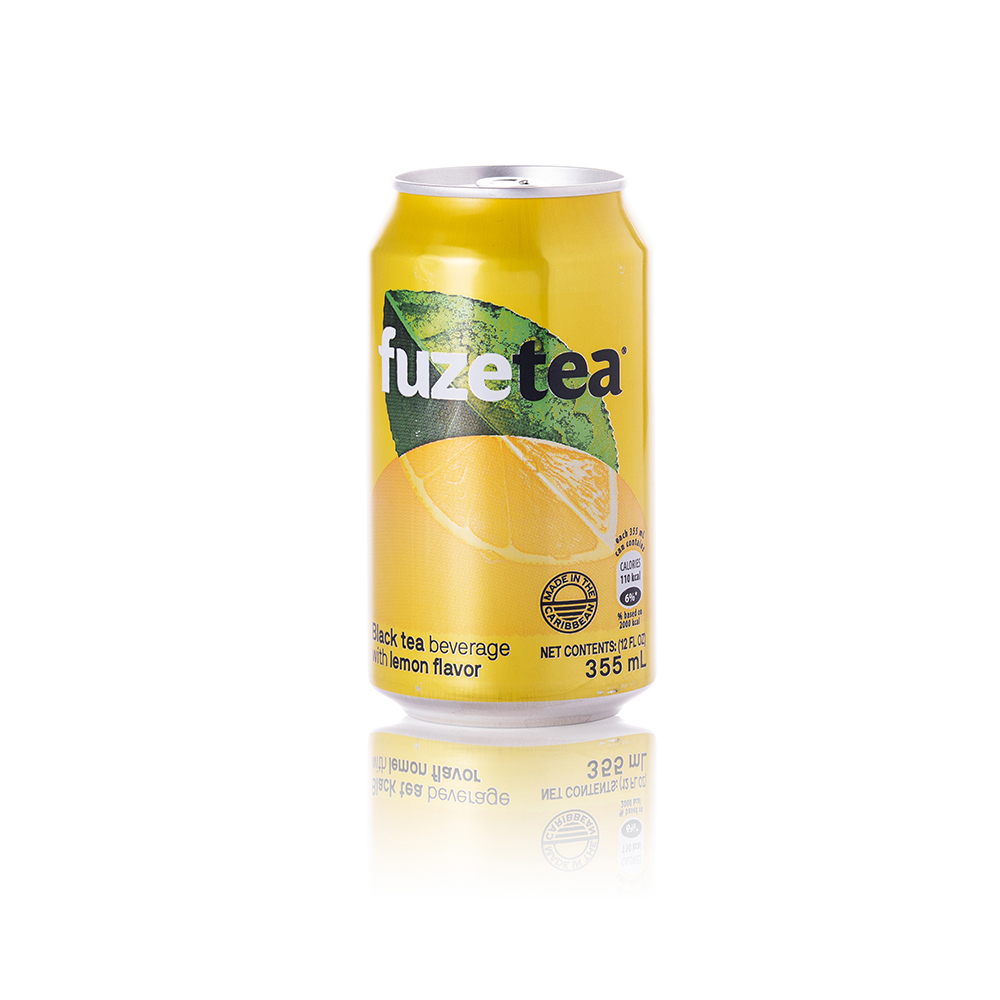 Fuze Tea Lemon Can, 12oz, Pack of 12