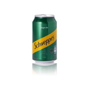Schweppes Ginger Ale, 12oz, Pack of 12