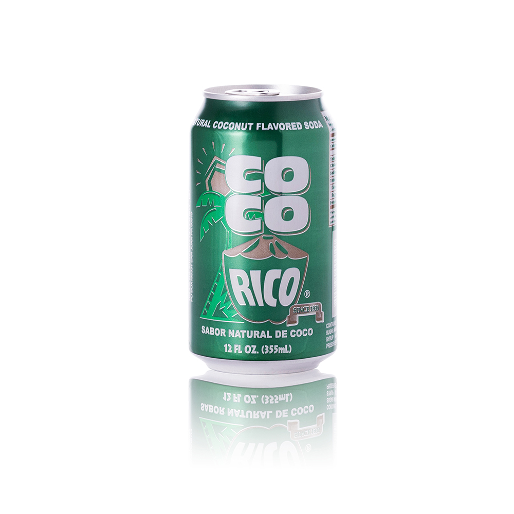 Coco Rico Cans,12oz, Pack of 12