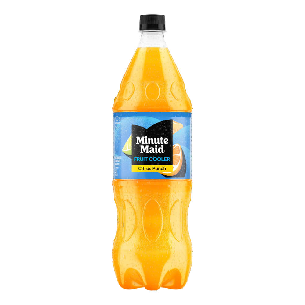 Minute Maid Fruit Cooler Punch, 2L, Pack Of 8